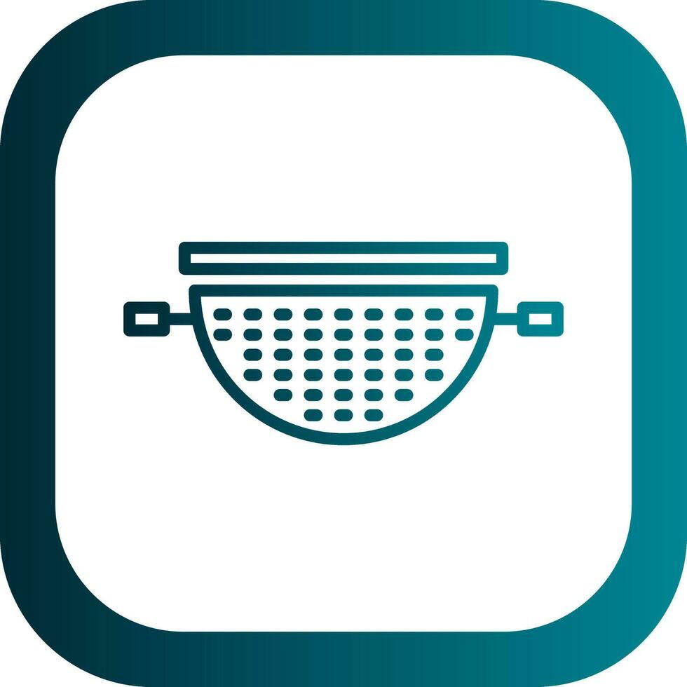 Strainer Vector Icon Design