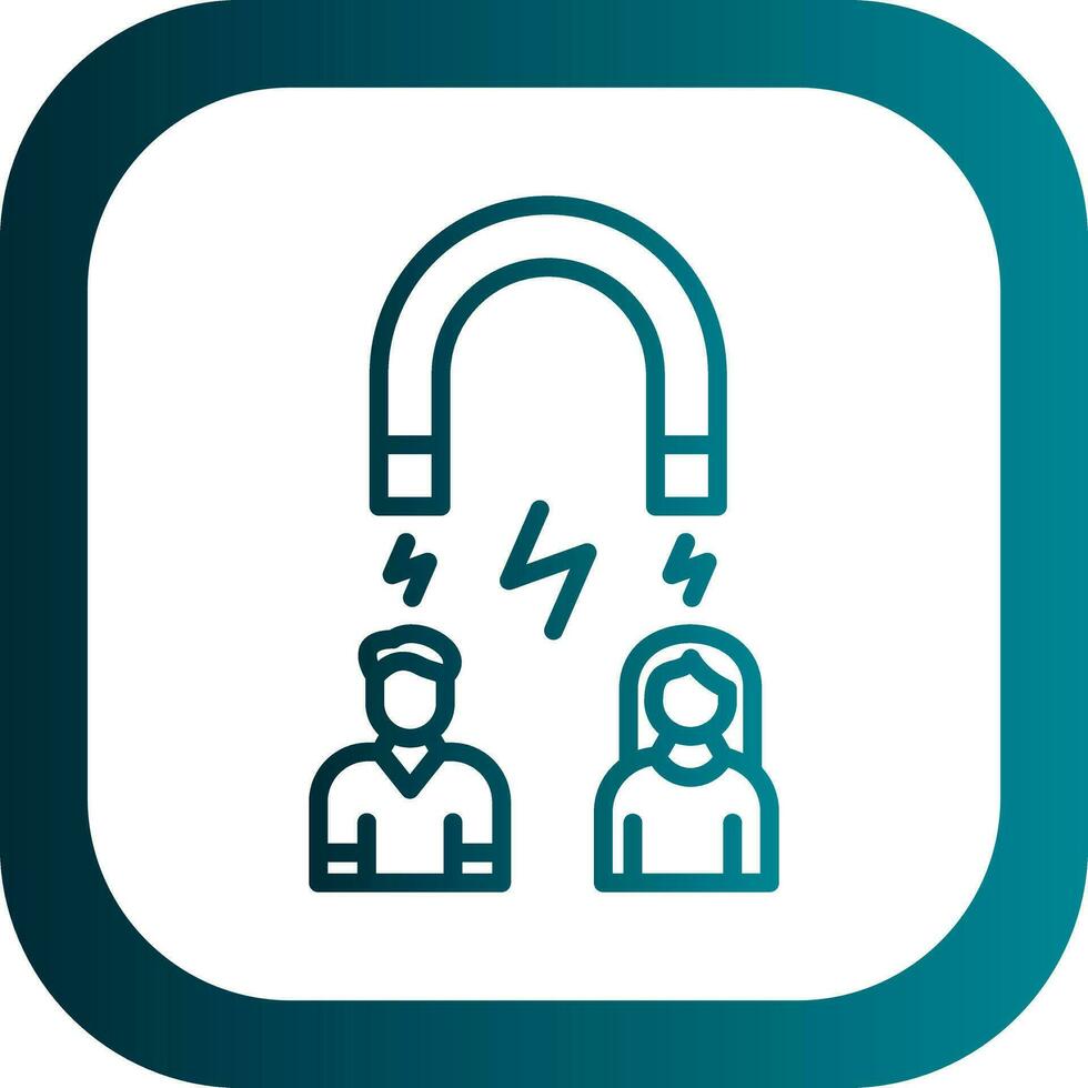 Attract Vector Icon Design