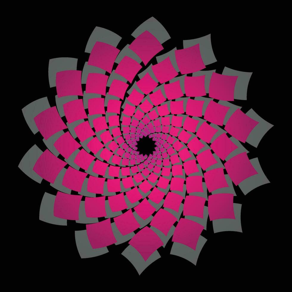 Color red mandala Design, Black background. ethnic decorative elements with free vector