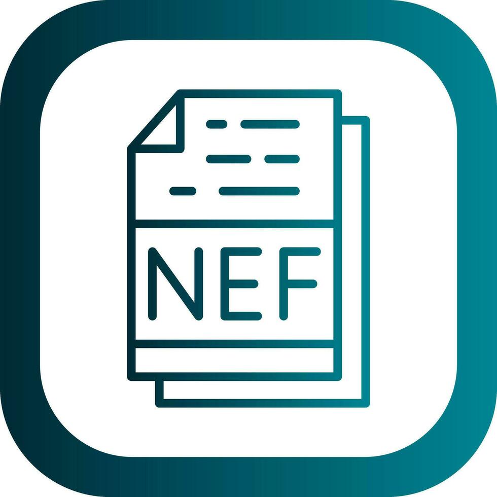 nef vector icono diseño