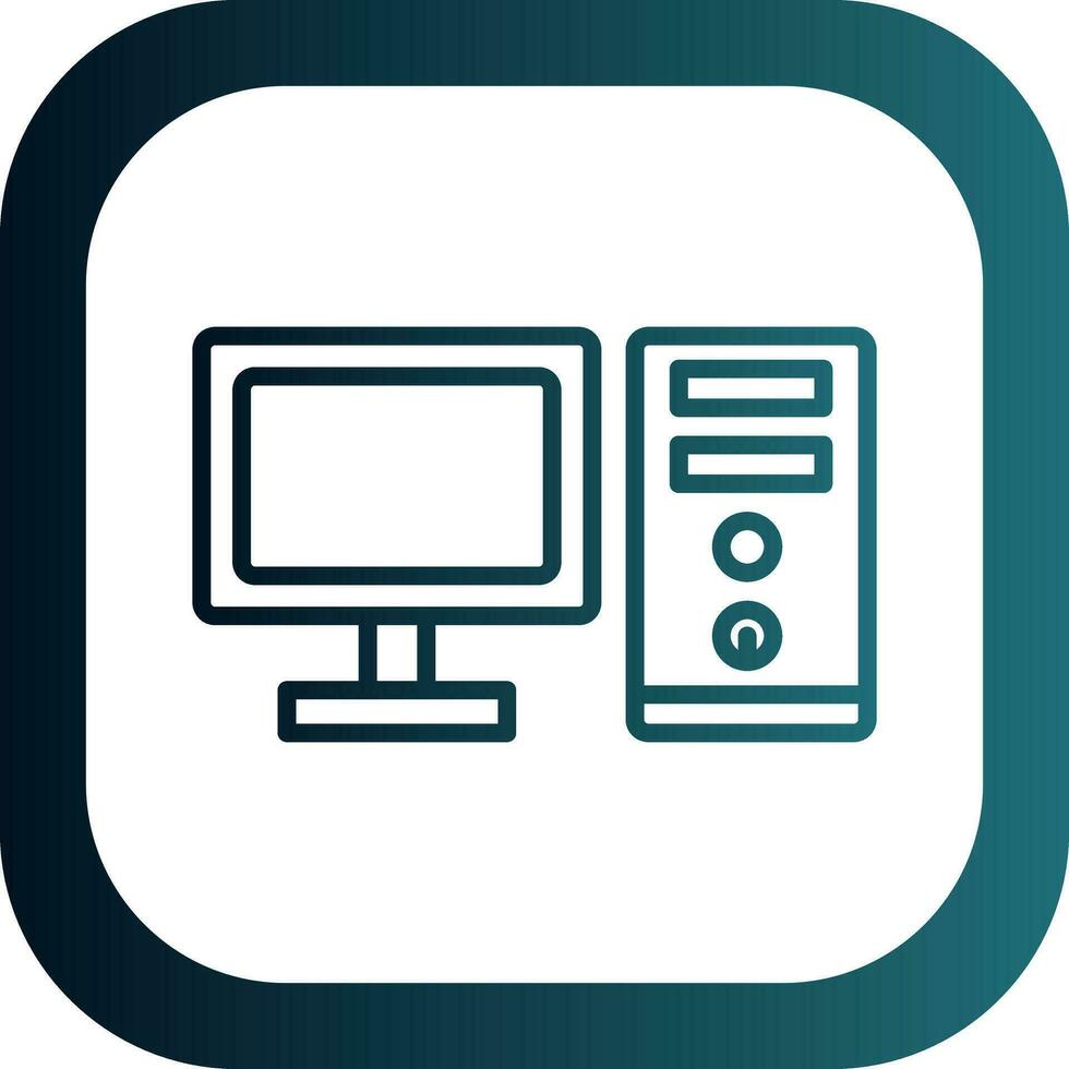 Pc Vector Icon Design