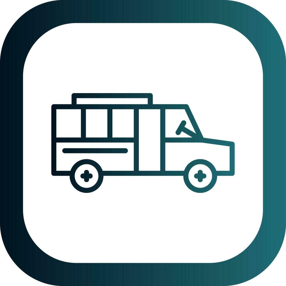 School bus Vector Icon Design