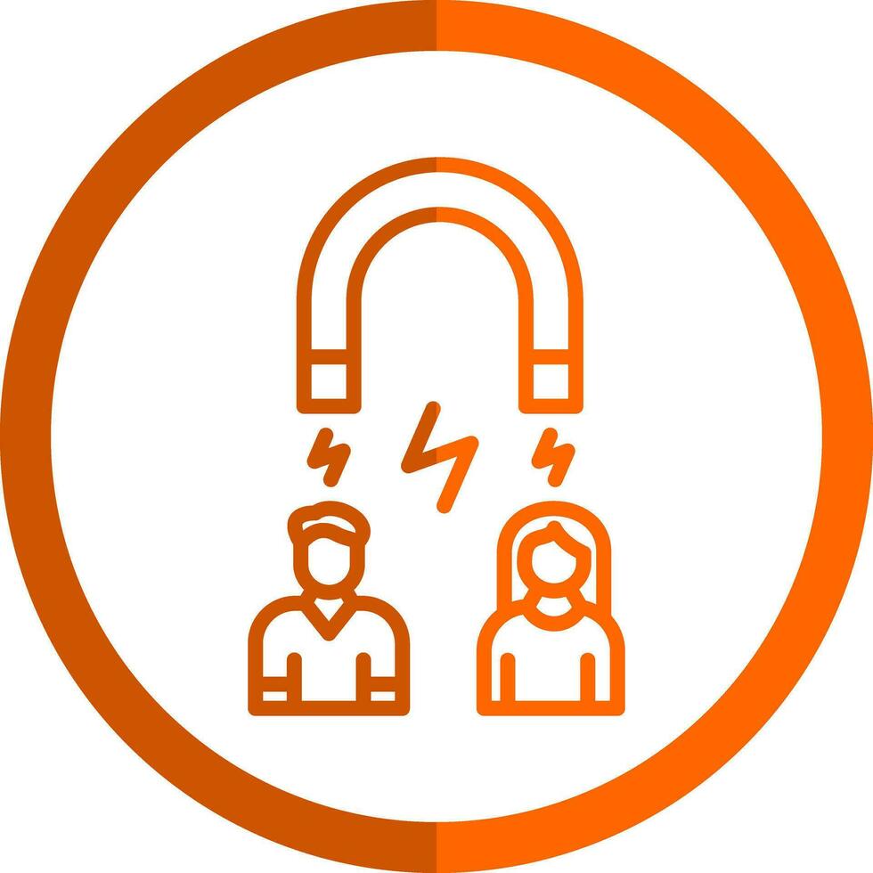 Attract Vector Icon Design
