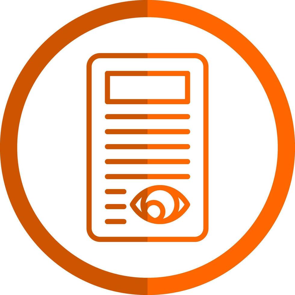 Views Vector Icon Design