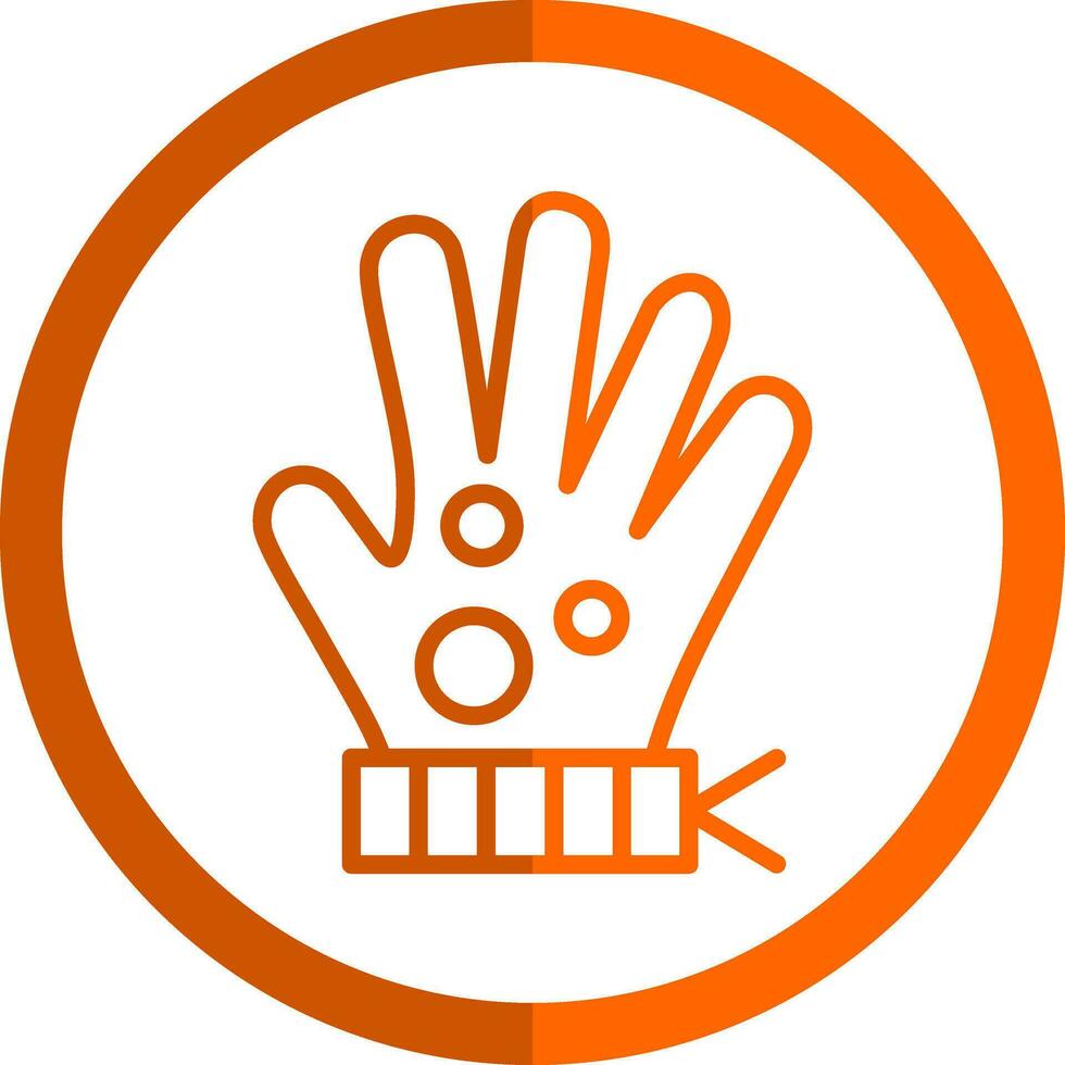 Glove Vector Icon Design