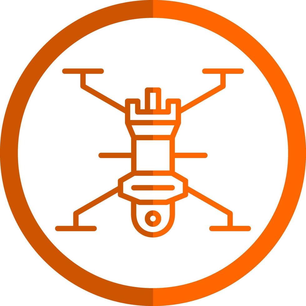 Drone Vector Icon Design