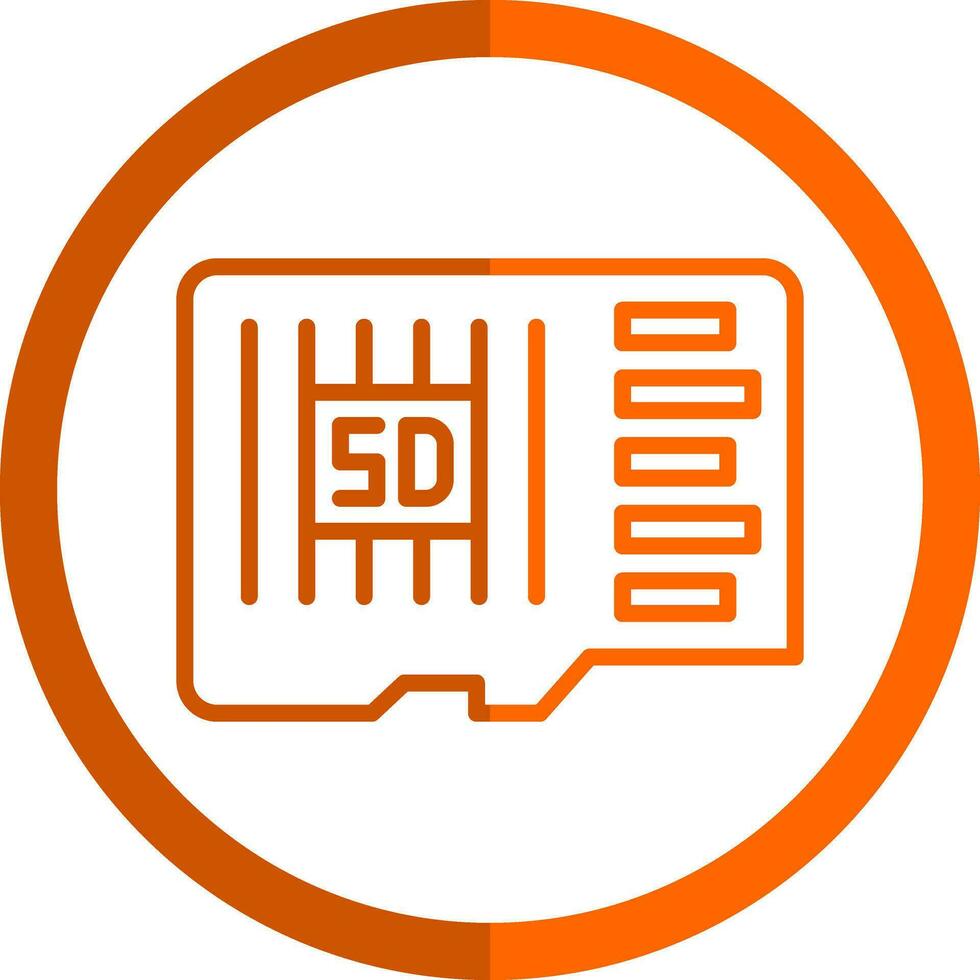 Sd card Vector Icon Design