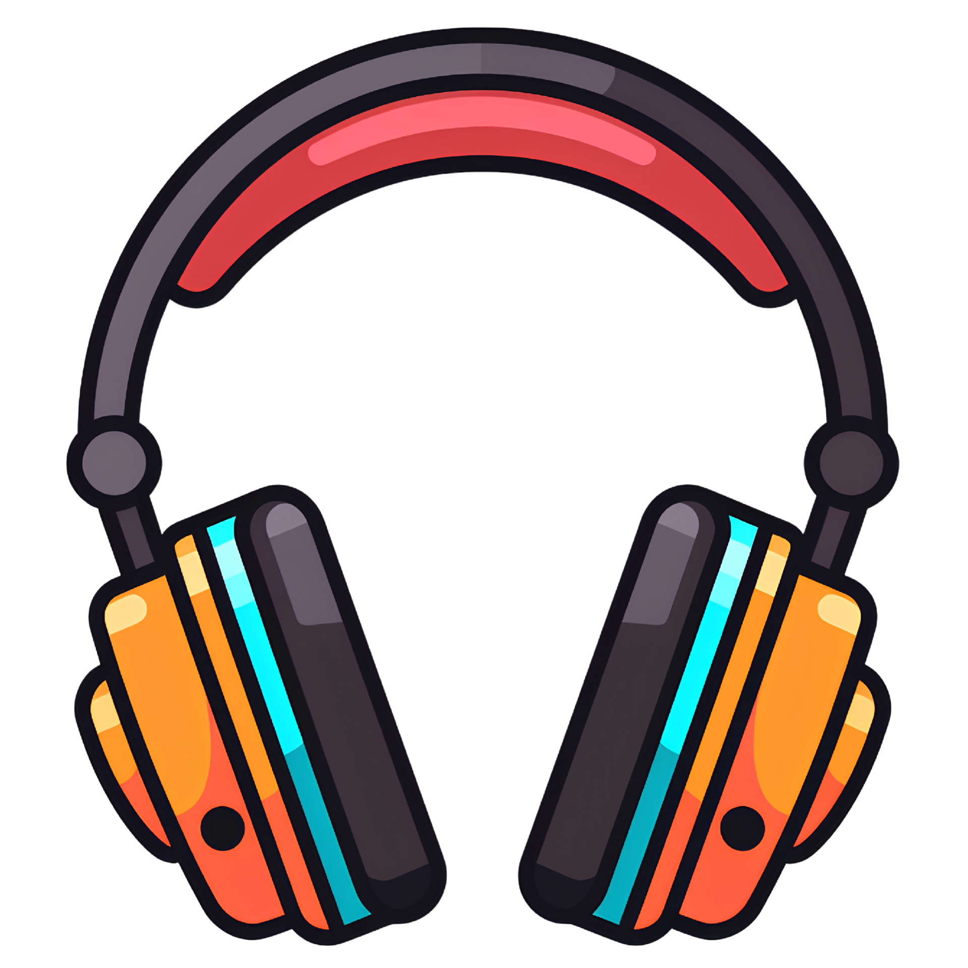 headphone illustration ai generative 29198565 PNG
