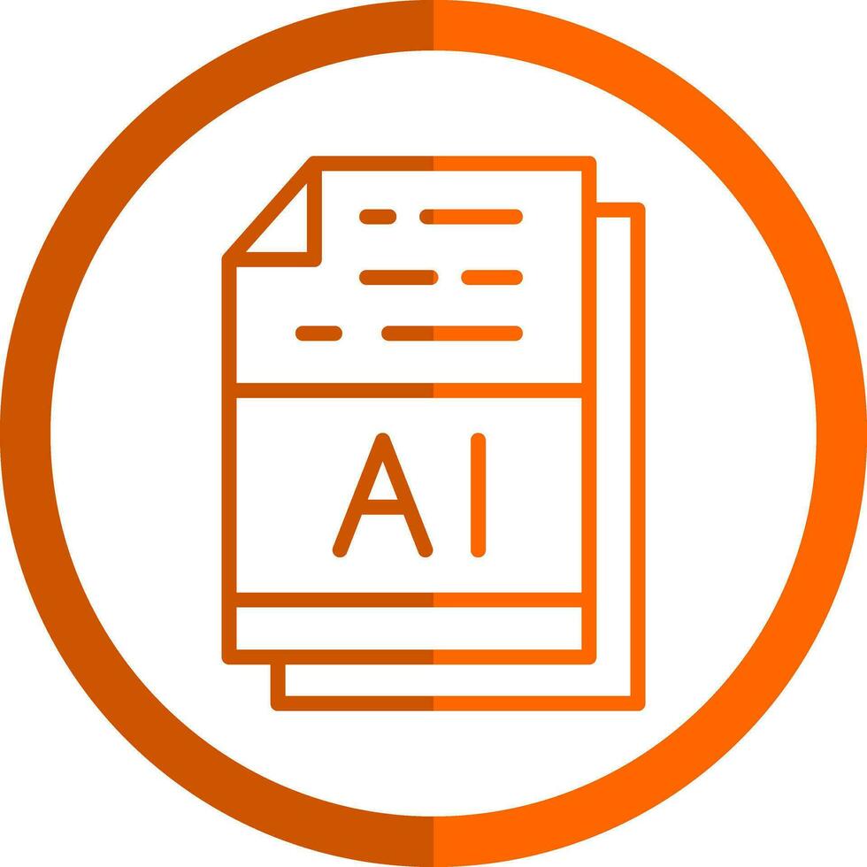 ai archivo formato vector icono diseño