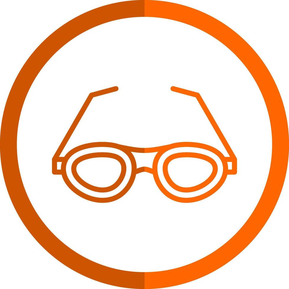 Goggles Vector Icon Design