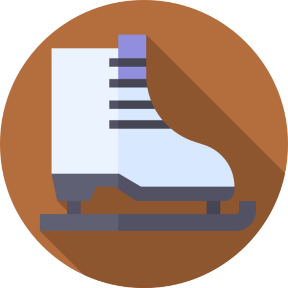 ice skate icon design png