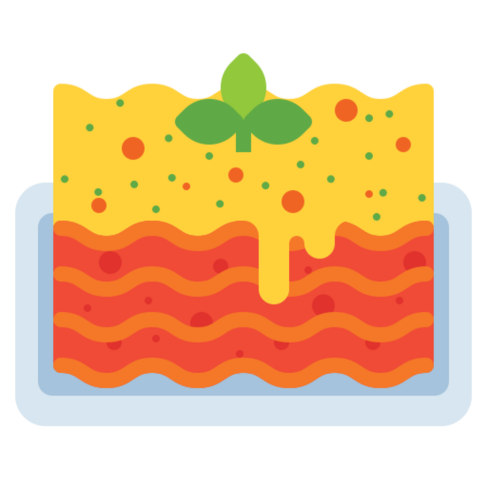 lasagna icon design png
