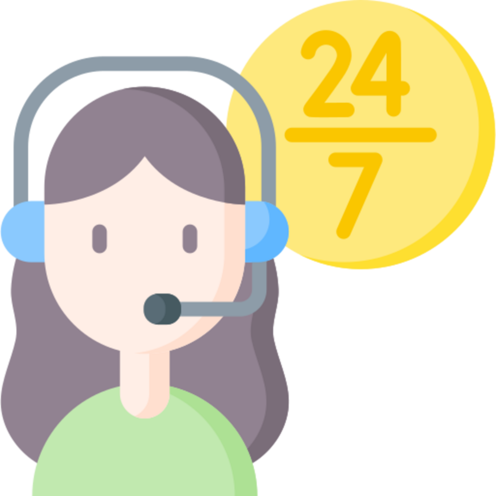 Customer care icon design png