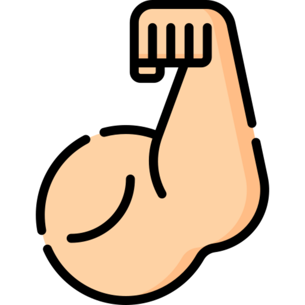 bicep ikon design png