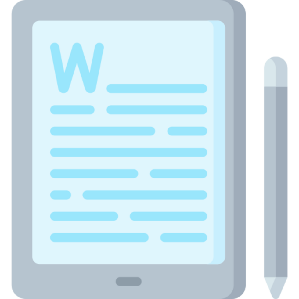 content writing icon design png