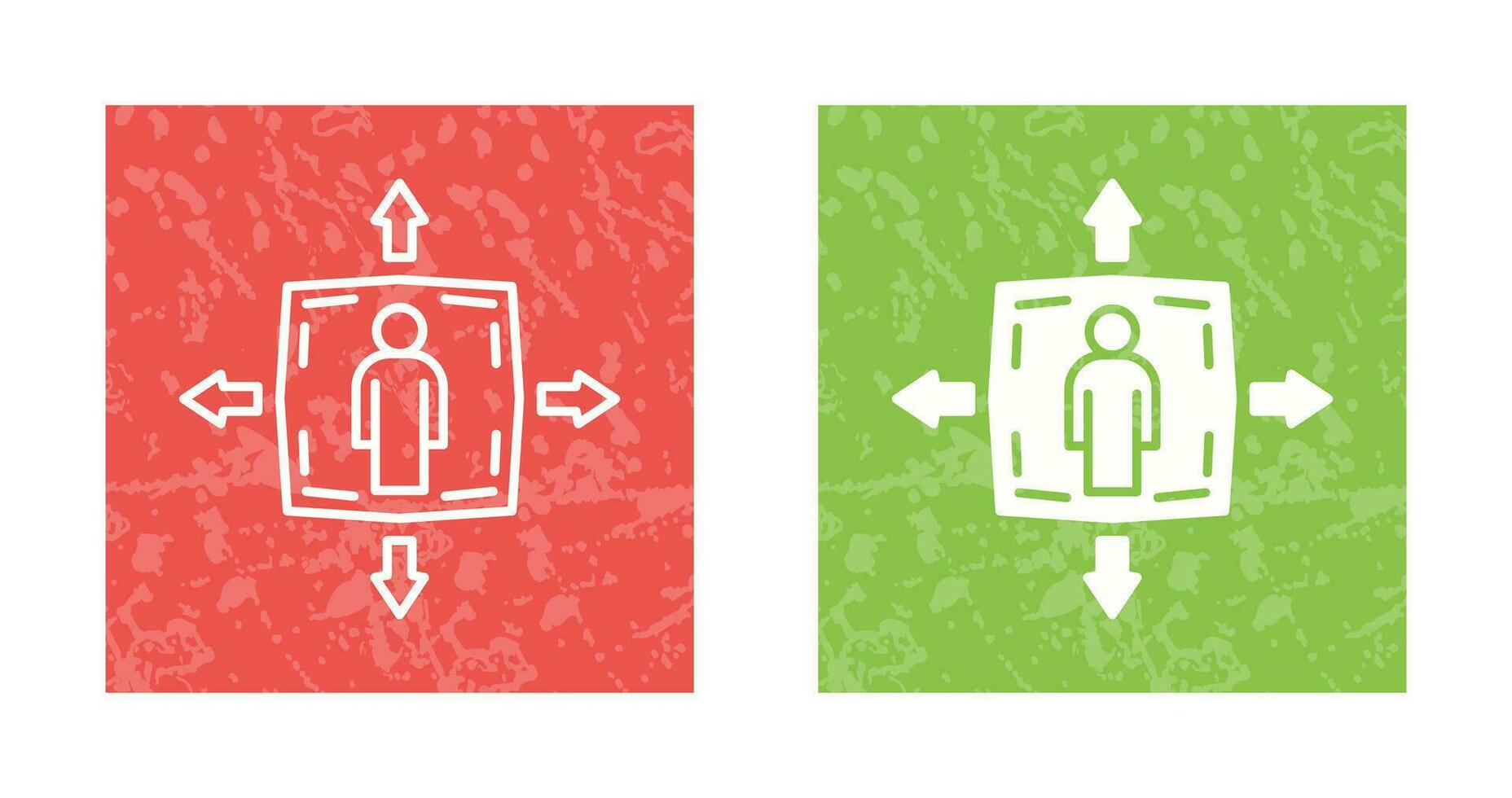 directions Line Icon vector