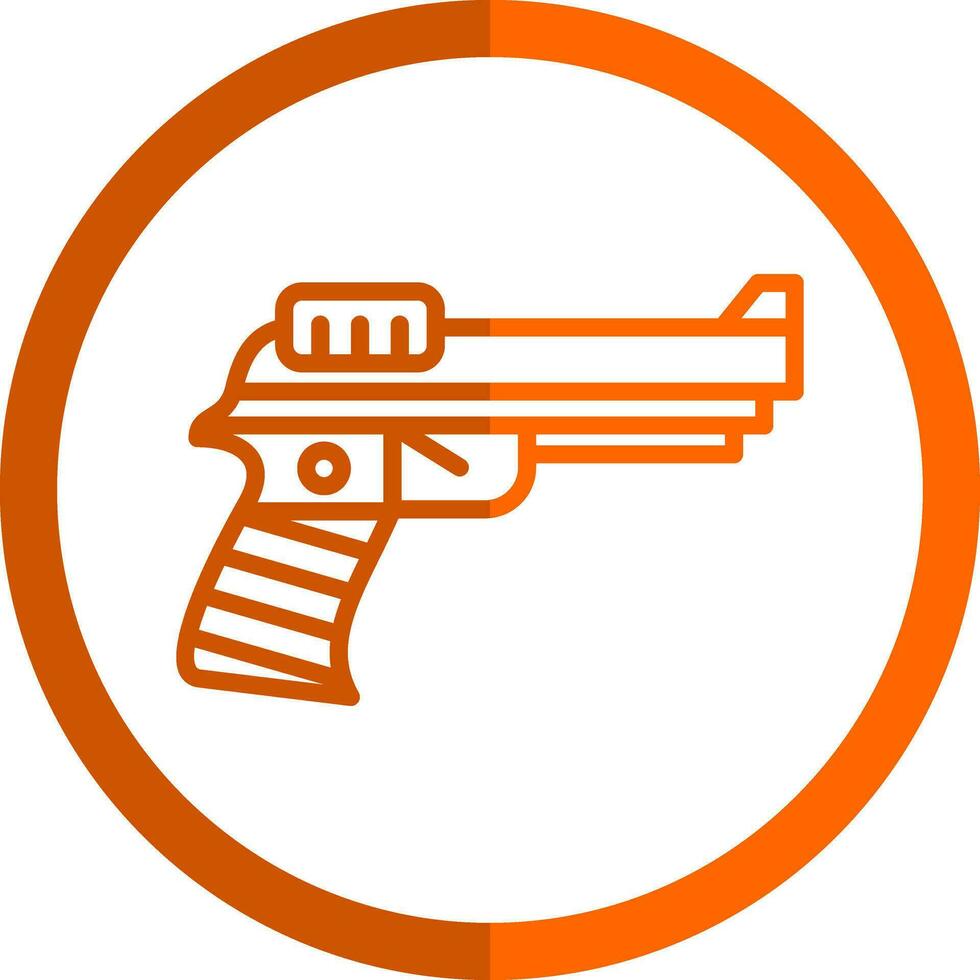 pistola vector icono diseño