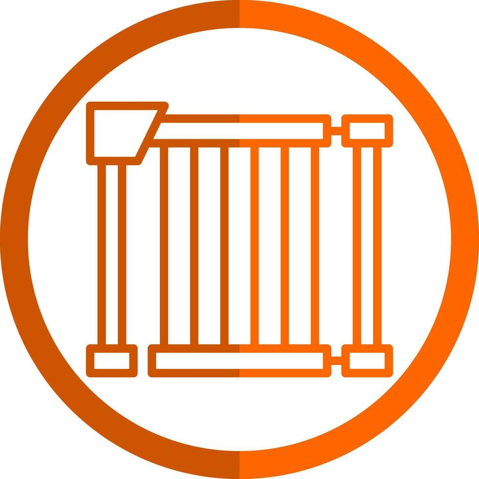 Gate Vector Icon Design