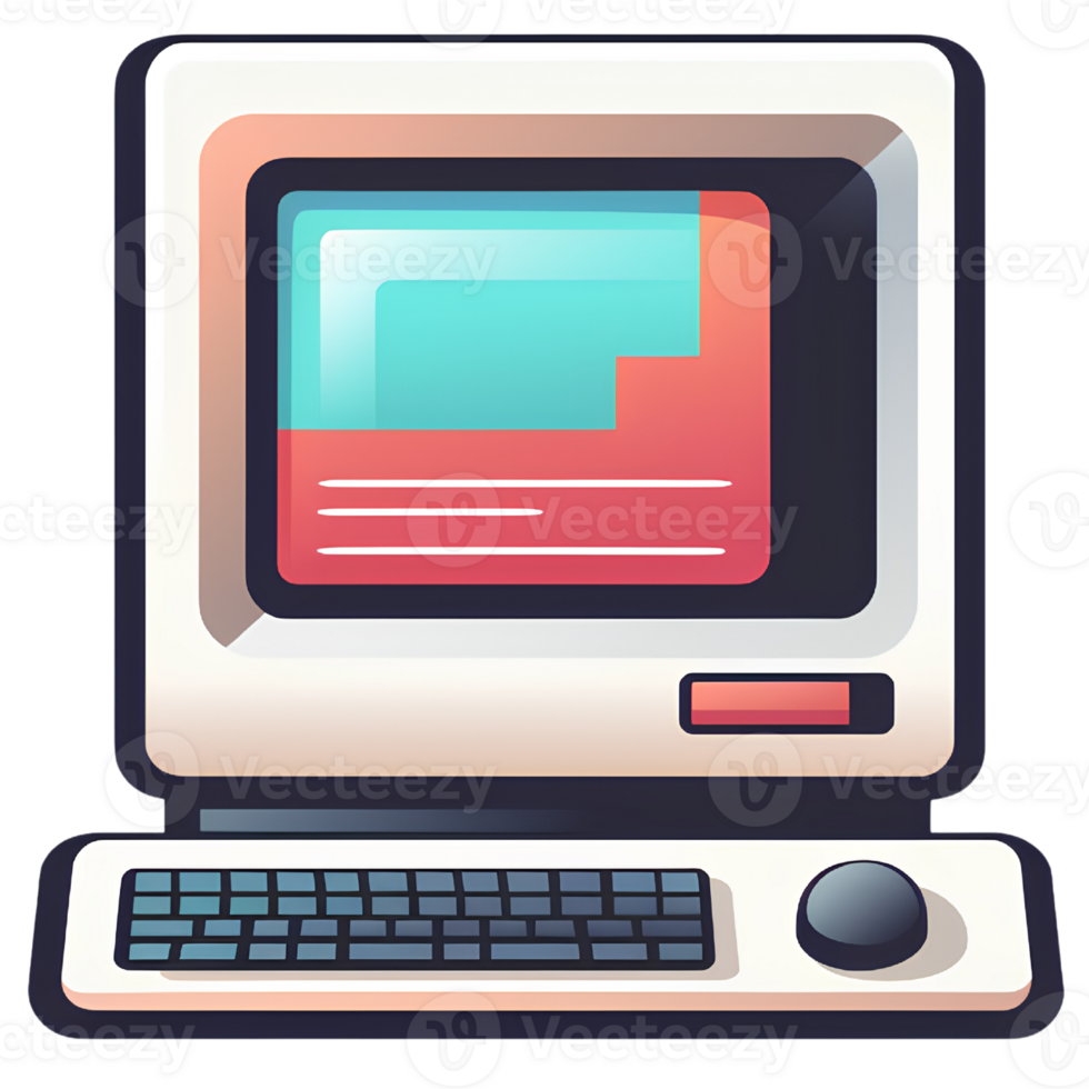 computer illustration ai generative png