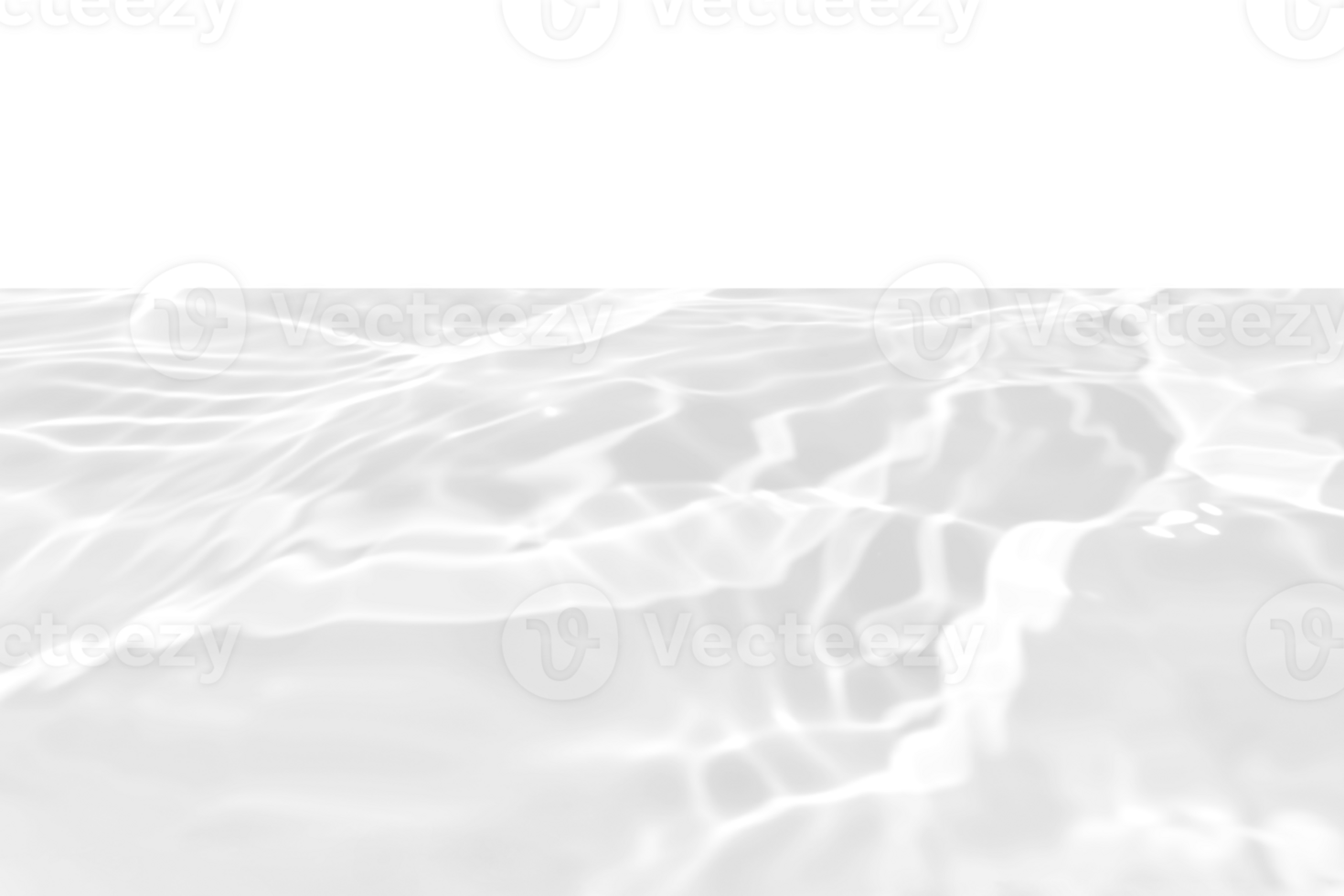 Defocus blurred transparent blue colored clear calm water surface texture with splashes reflection. Trendy abstract nature background. Water waves in sunlight with copy space. Blue watercolor shine. png