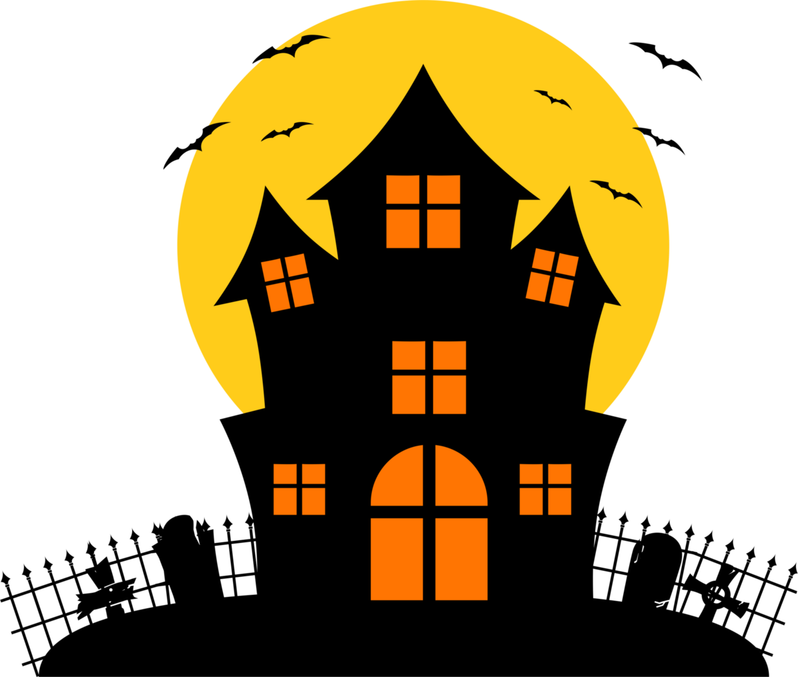 halloween haunted house 29199194 PNG