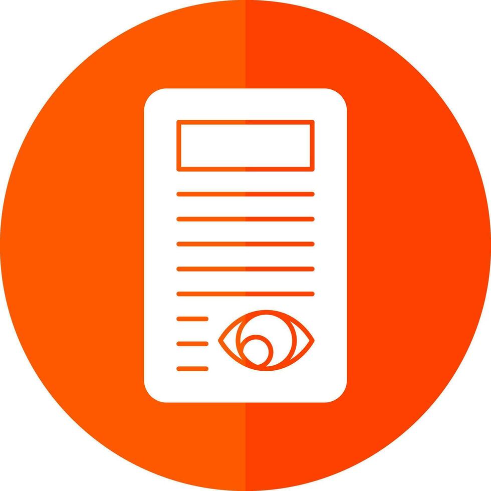 Views Vector Icon Design