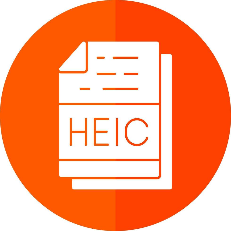 Heic Vector Icon Design