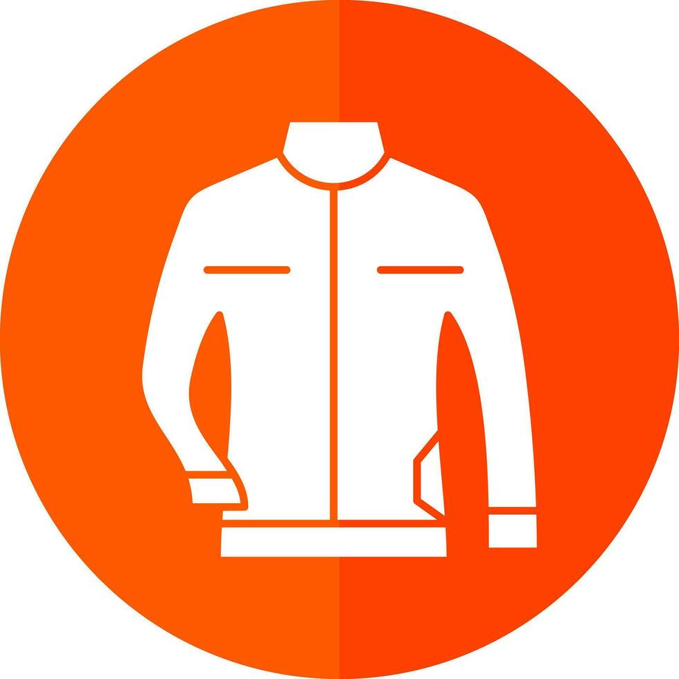 Leather jacket Vector Icon Design