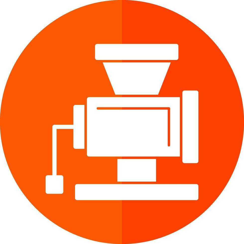 Meat grinder Vector Icon Design