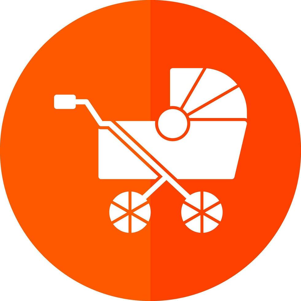 Pram Vector Icon Design