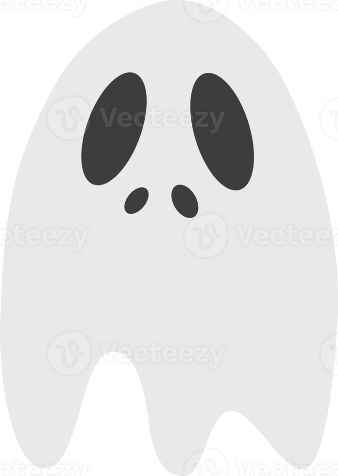 ghost on halloween, halloween festival elements. png