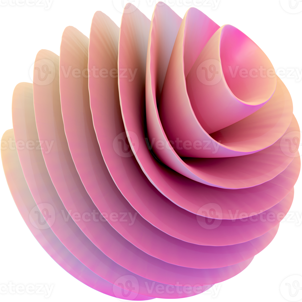 abstract roze parel y2k vorm png