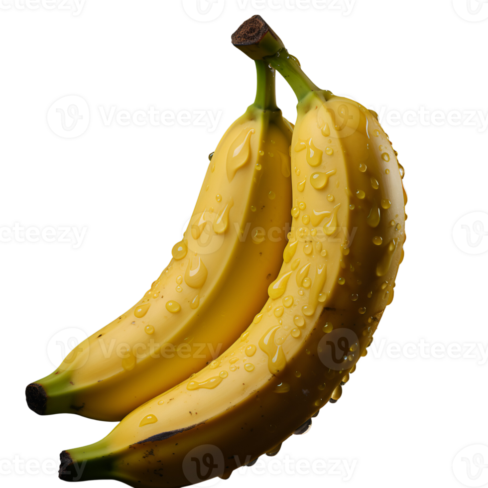 Banana No Background Image Applicable to any context Perfect for print on demand merchandise AI Generated png