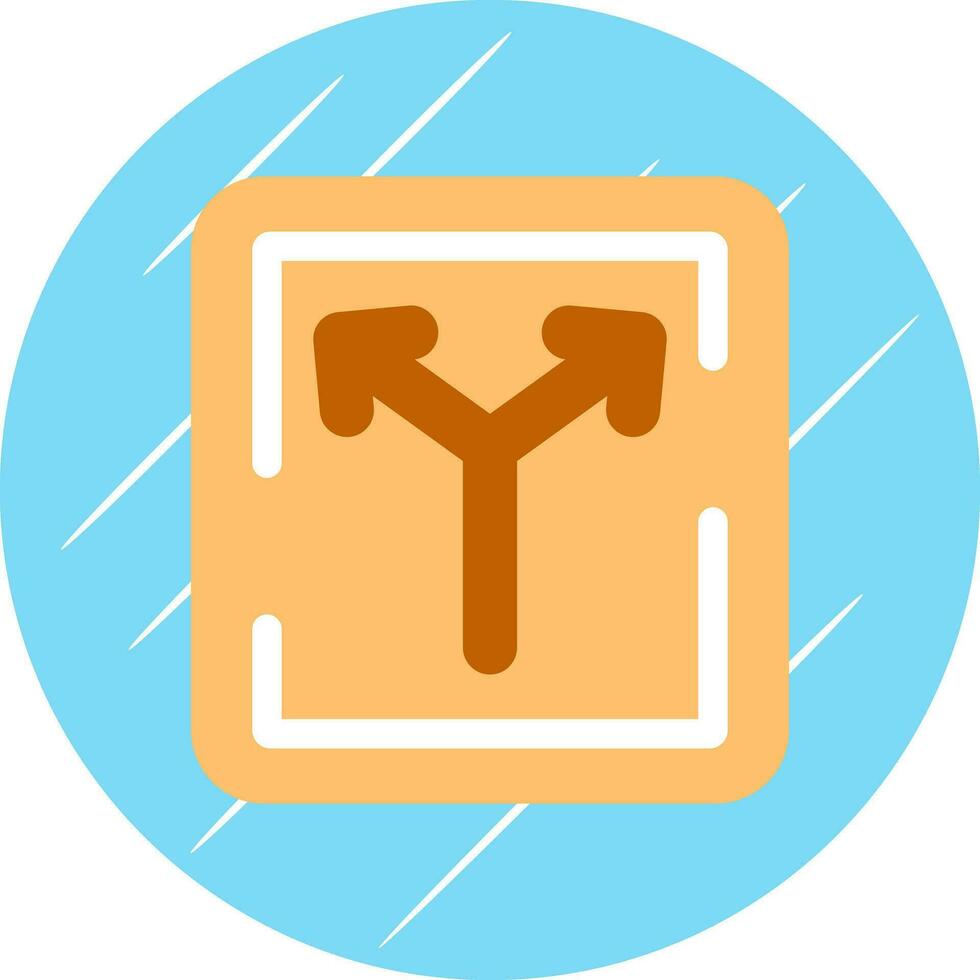 Split Vector Icon Design