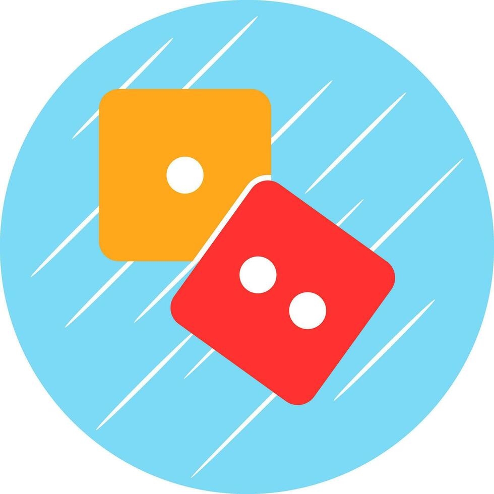 Dices  Vector Icon Design