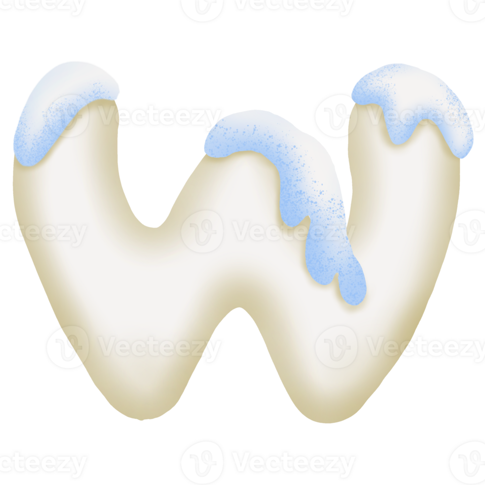 Cream And Ice Font W png