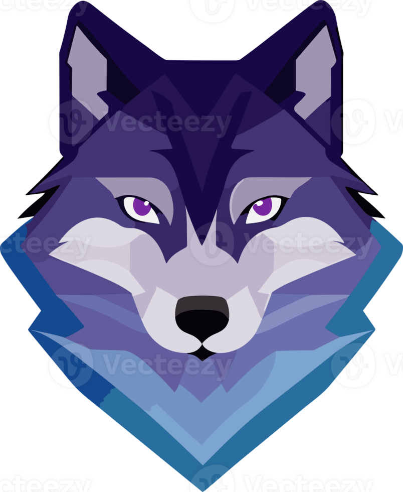 Grey Wolf  ai generative png