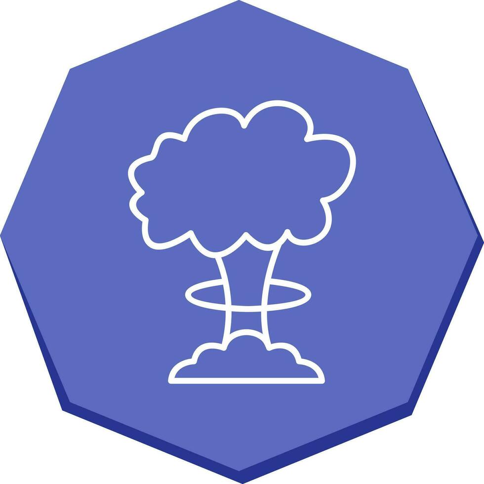 Unique Bomb Blast Vector Icon