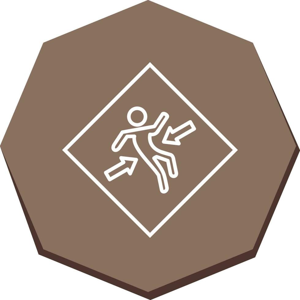 Crush Zone Vector Icon