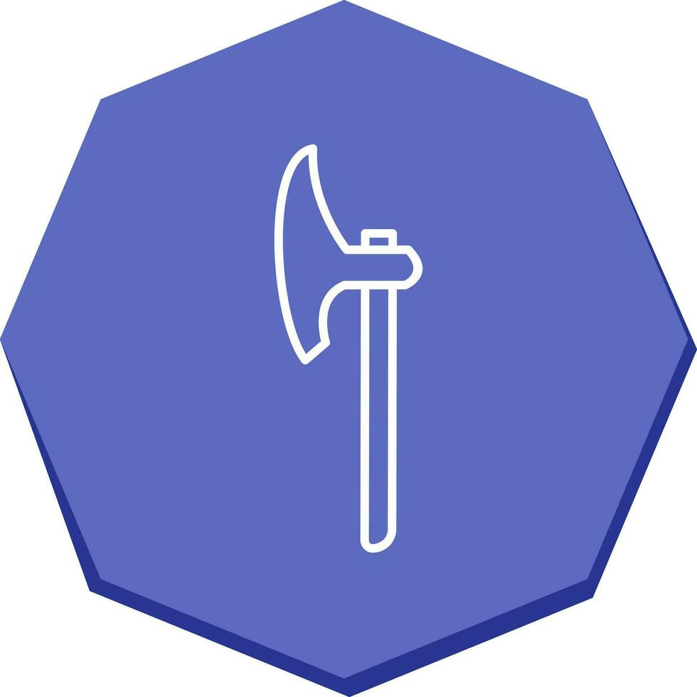 Unique Axe Vector Icon