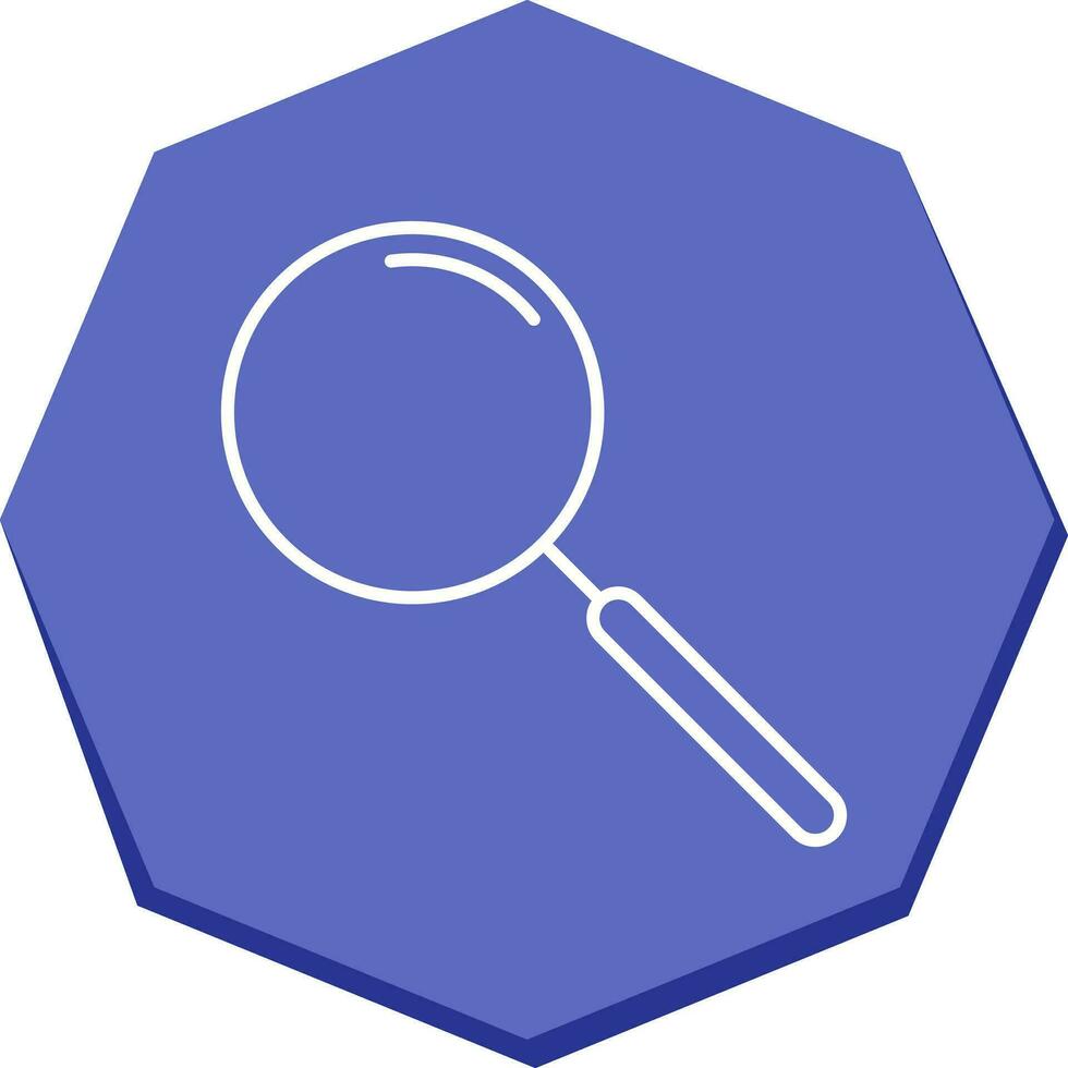 Unique Search Vector Icon