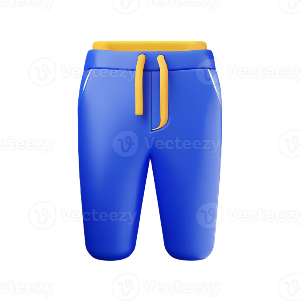 pants 3d rendering icon illustration png