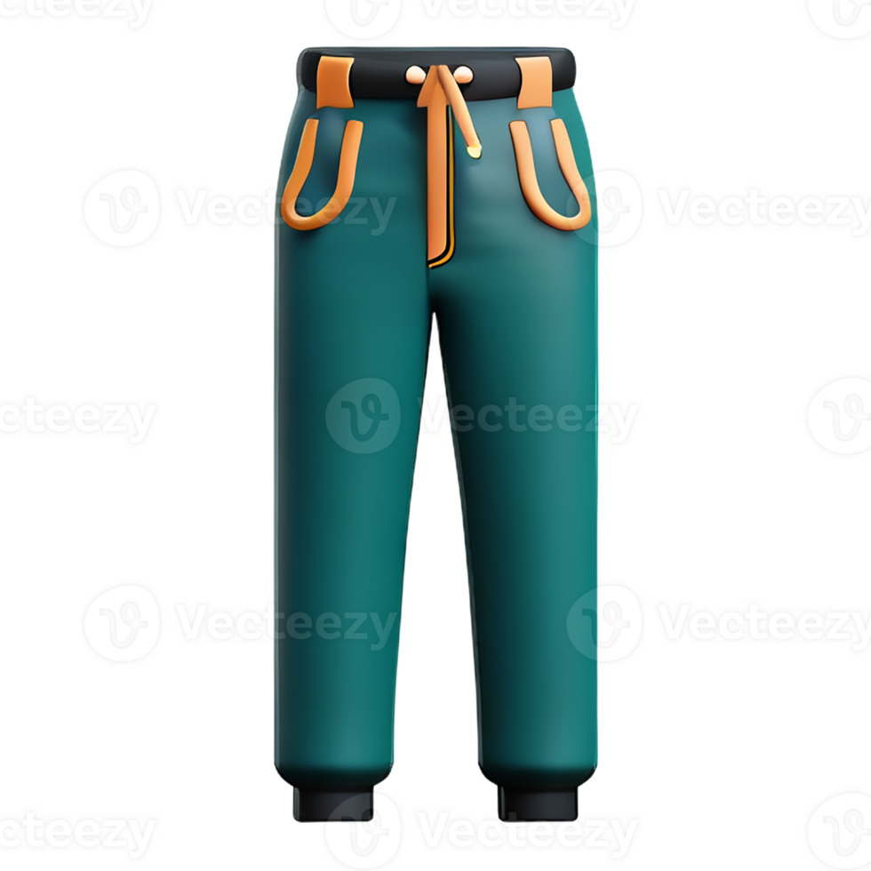 pants 3d rendering icon illustration png