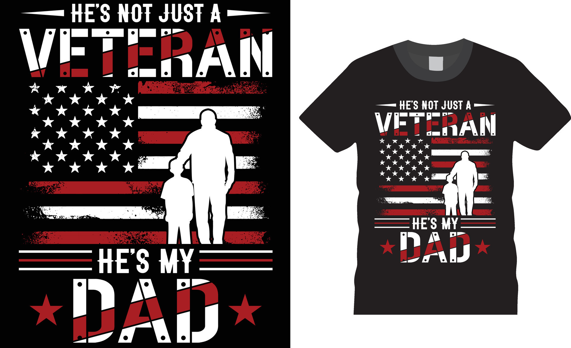 Veteran t shirt design 29202123 Vector Art at Vecteezy