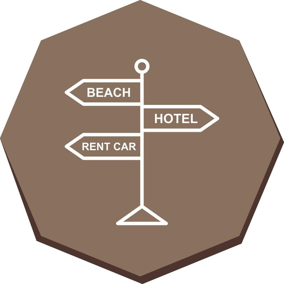 Signboard Vector Icon