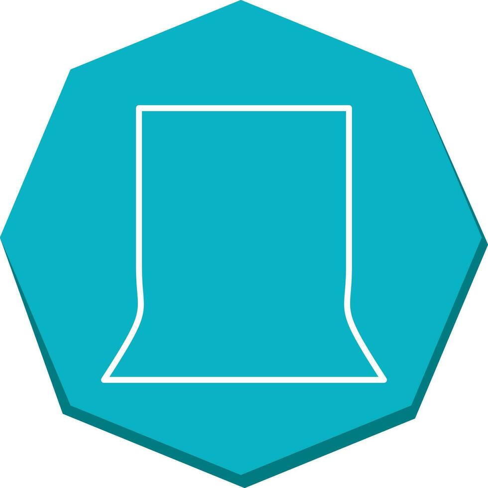 Unique Back Stand Vector Icon
