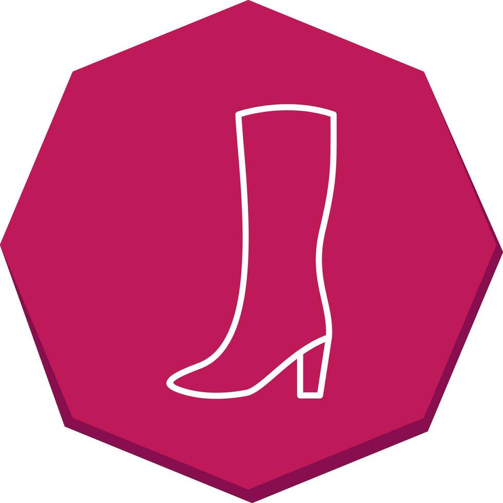 Long Boots Vector Icon