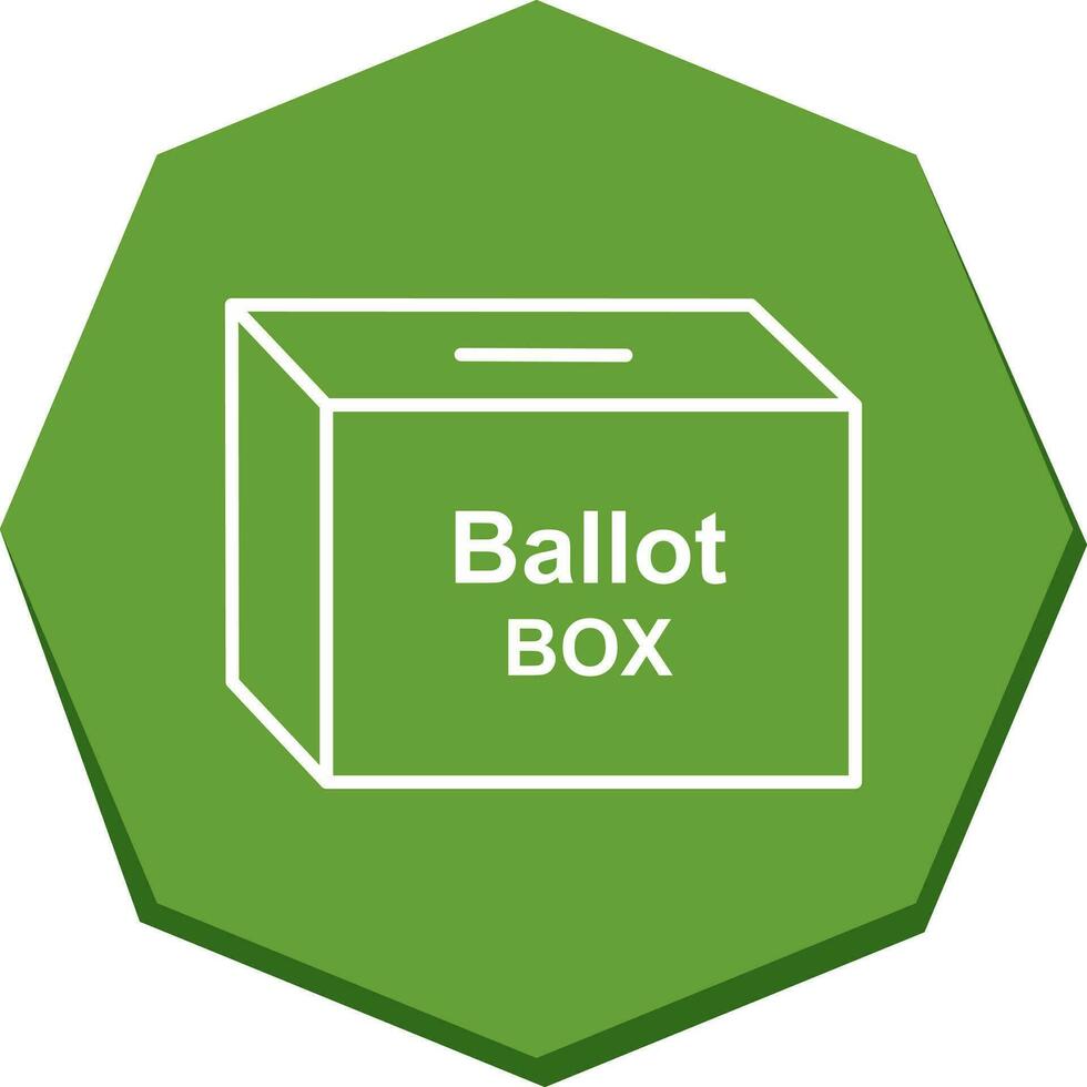 Ballot Box Vector Icon