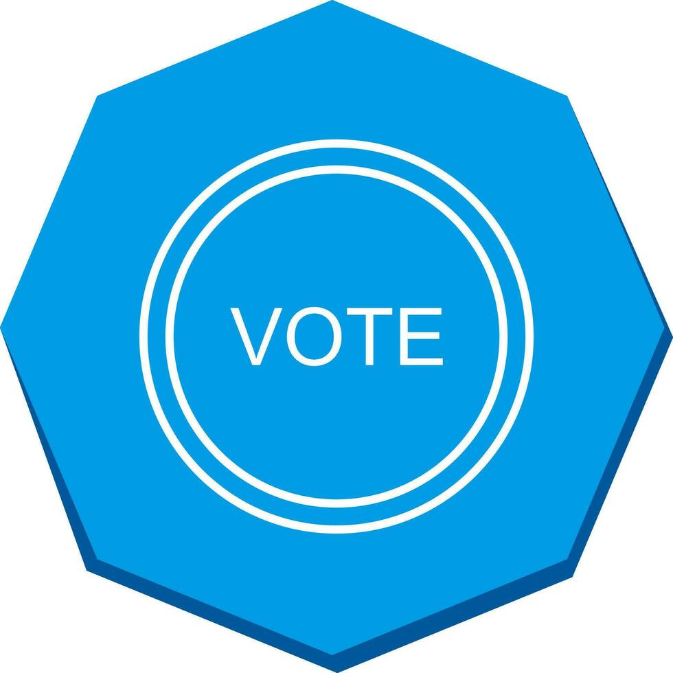 Vote Link Vector Icon