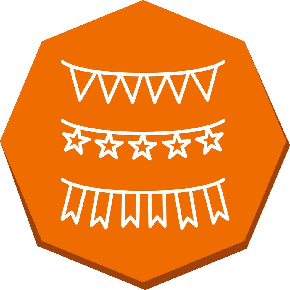 Garlands Vector Icon